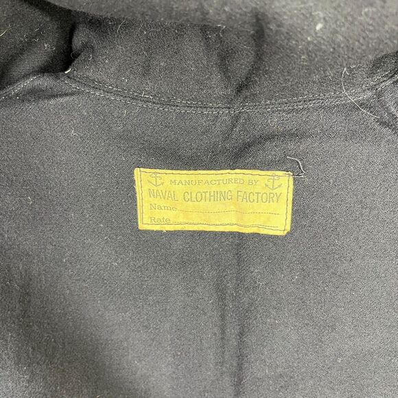 Vintage‎ 1940s WW2 Navy Wool Jumper Sailor Undress Uniform Surplus Crackerjack - Picture 3 of 6